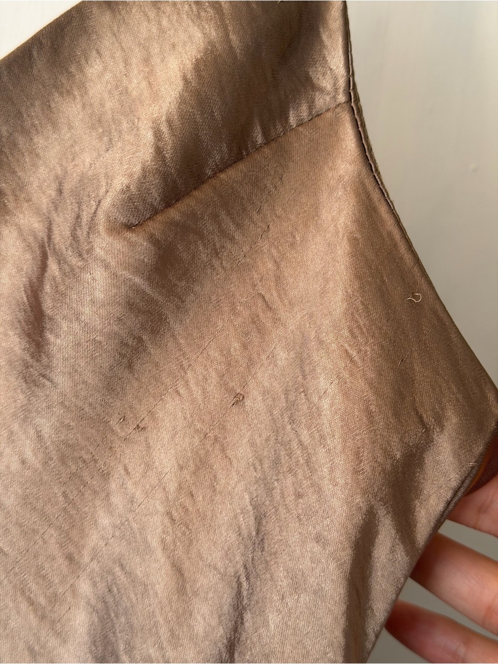 OAK + FORT Satin Slip Midi Dress - Picture 5 of 7